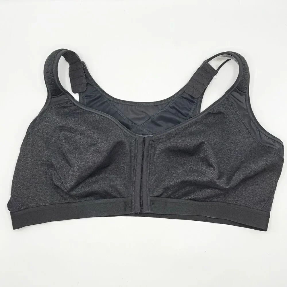 DELIMIRA Front Closure Posture Bra / Black Wireless Full Coverage Firm - Women’s